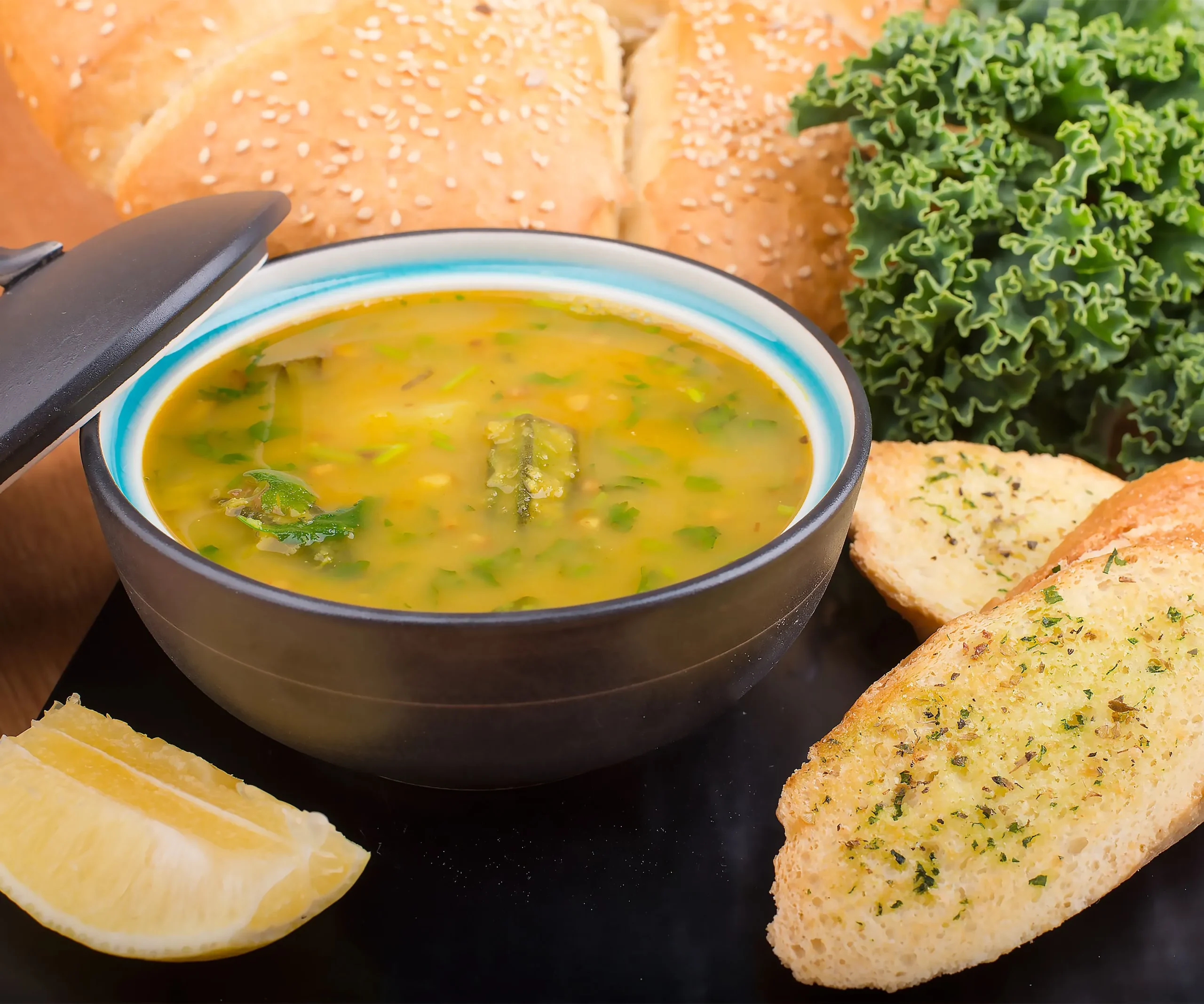 Суп с капустой.